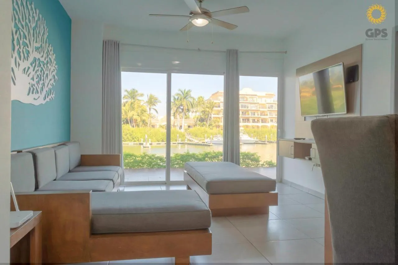 Apartamento 1014 2/4 Departamento pacífika, vista la marina Mazatlán 0*,  México