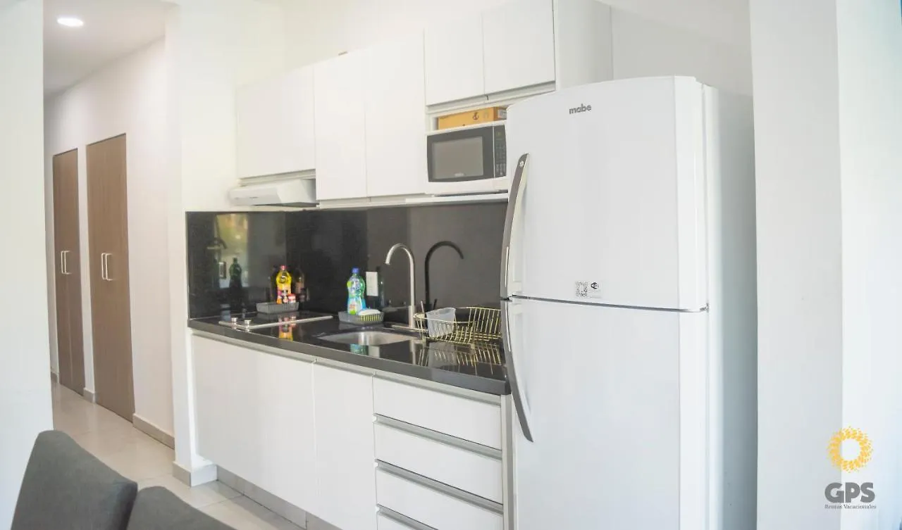 Apartamento 1014 2/4 Departamento pacífika, vista la marina Mazatlán